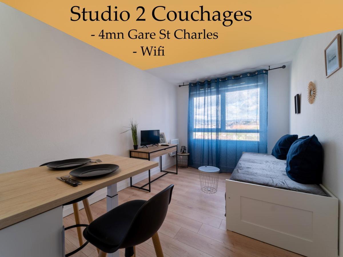 Appartement Climatise Avec Parking A 6Min A Pied De La Gare St Charles Marseille Exteriör bild